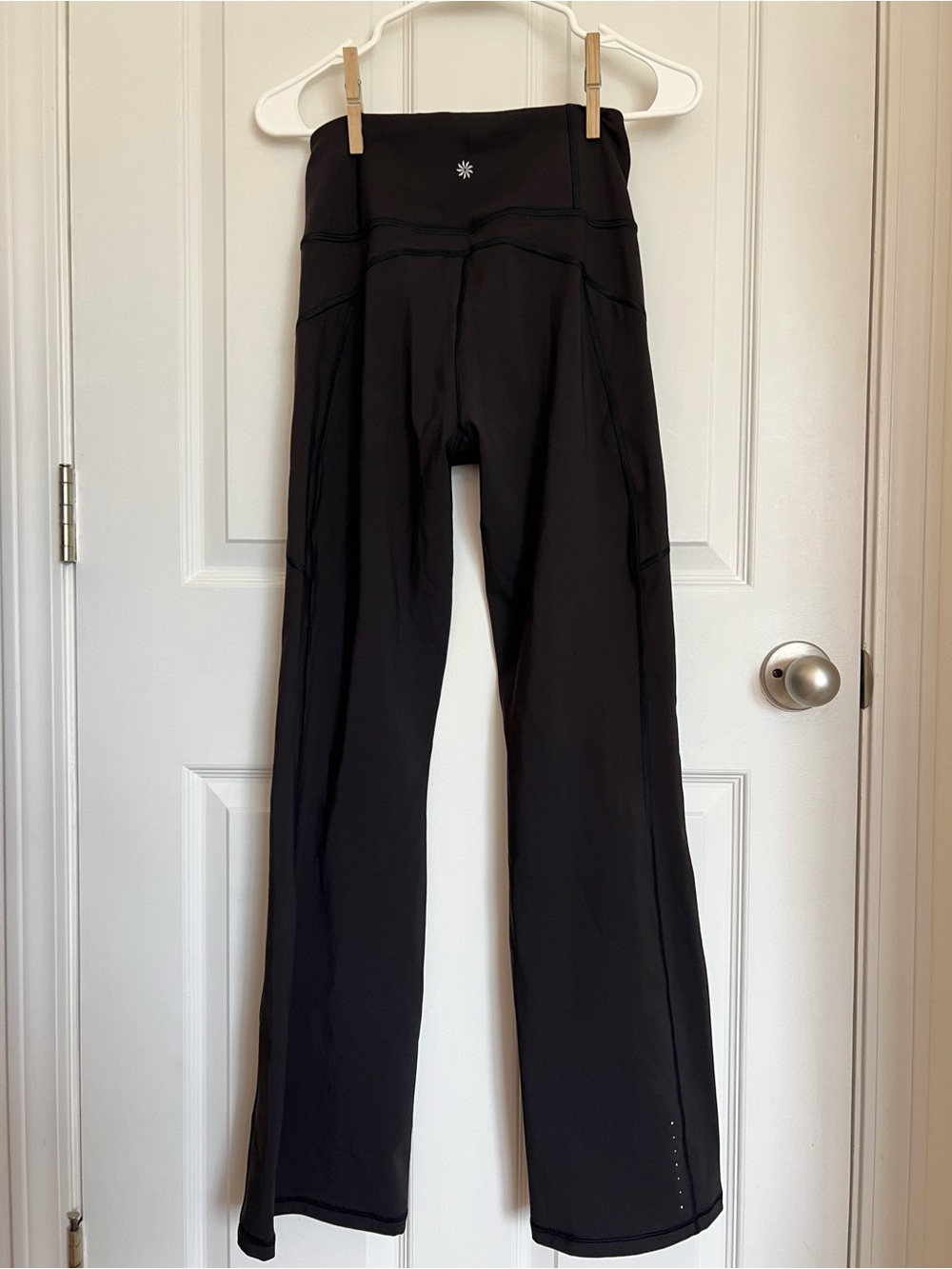 Athleta Rainier Bootcut Black Athletic Pants Size S - Picture 3 of 5